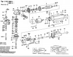 Bosch 0 601 300 001 Usw(J)77 Angle Grinder 110 V / Eu Spare Parts